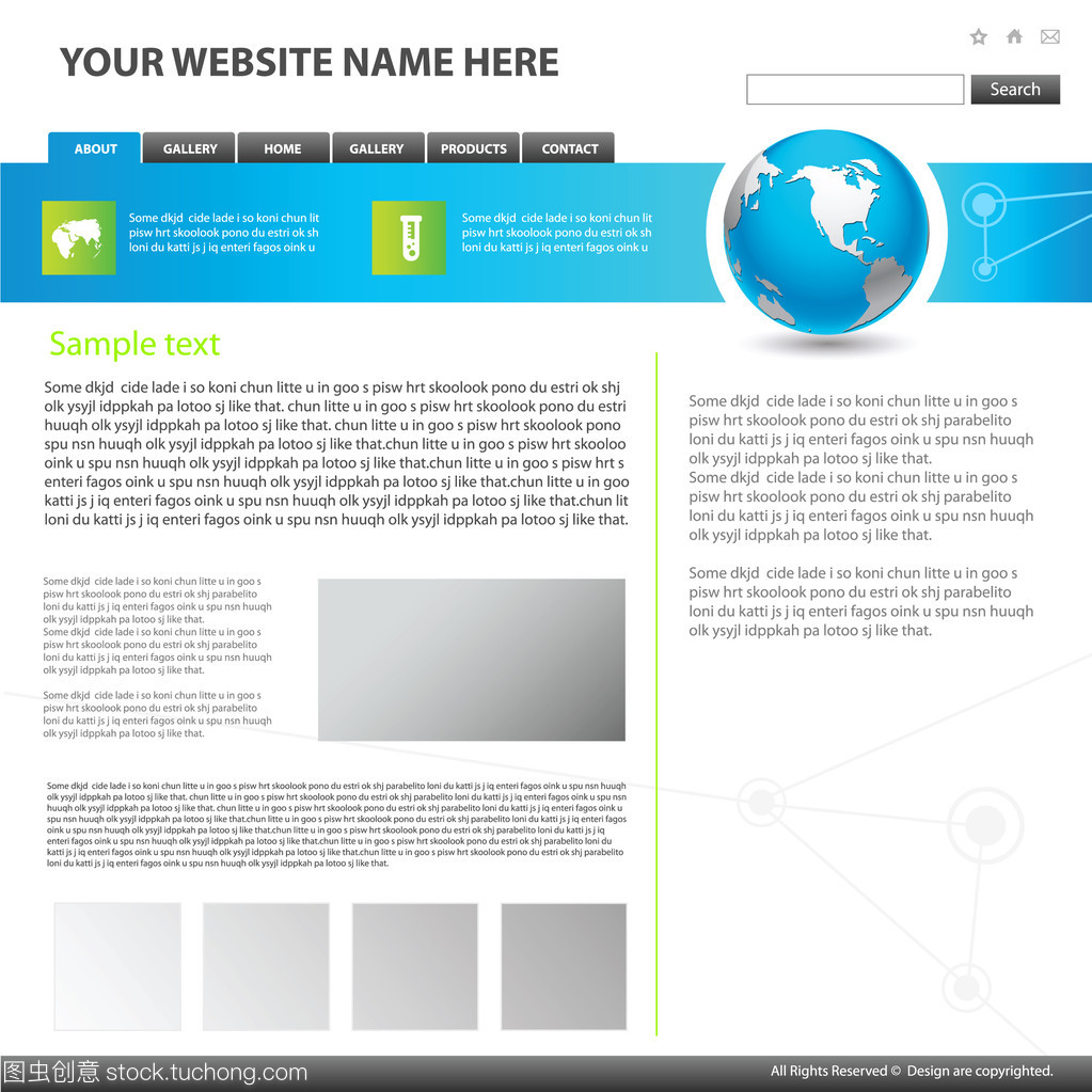 網站設計模板 打造專業網頁的關鍵要素
